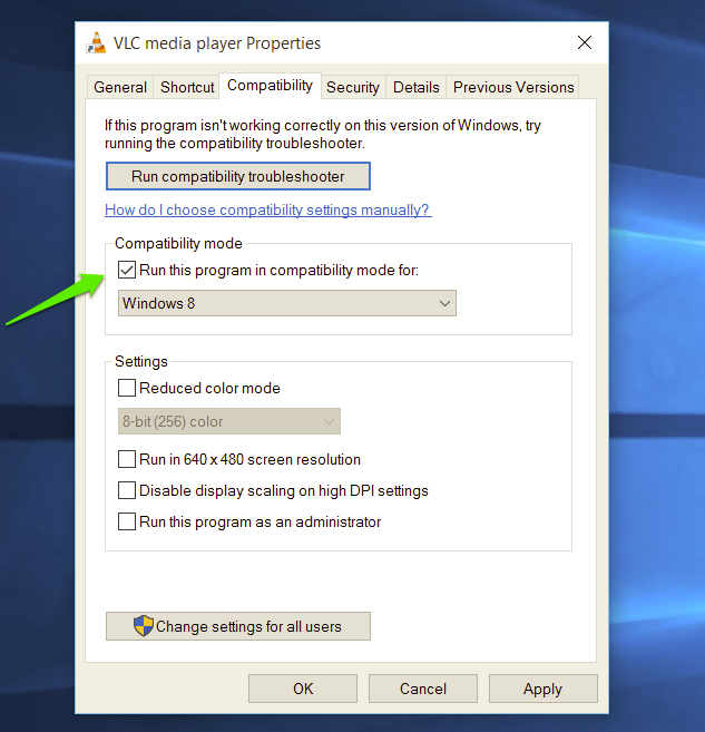 Compatibility Files Windows 10